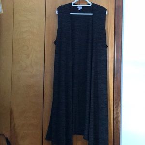 LuLaRoe Joy - Vest cardigan. Size XL